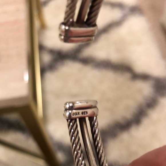 David Yurman X Crossover Bracelet with Diamonds - Picture 4 of 6